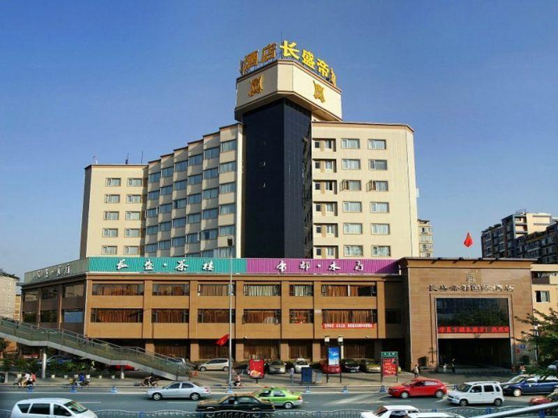 Crown International Hotel Chengdú Exterior foto